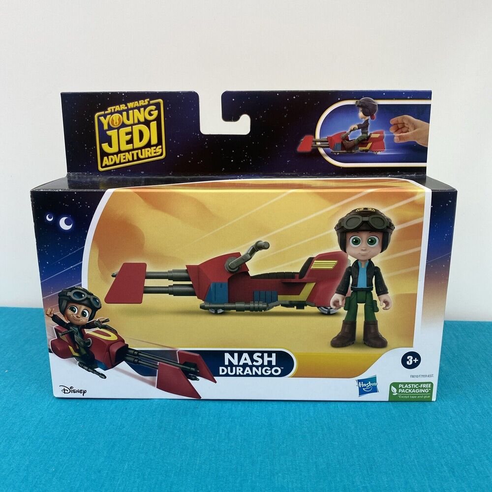 NASH DURANGO: Disney Hasbro Star Wars YOUNG JEDI ADVENTURES 4" Action Figure